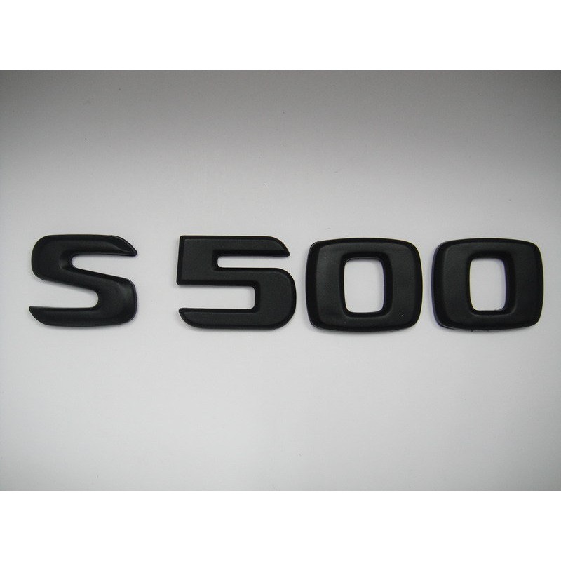 《※金螃蟹※》賓士 BENZ S class S 500 S500 後箱蓋 字標 字體 烤漆黑 燻黑 噴黑 消光黑 w220