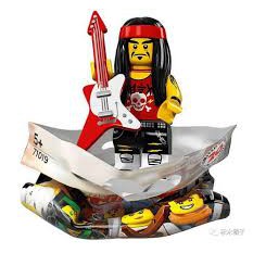 LEGO 樂高 71019 #17  搖滾吉他手 旋風忍者電影系列