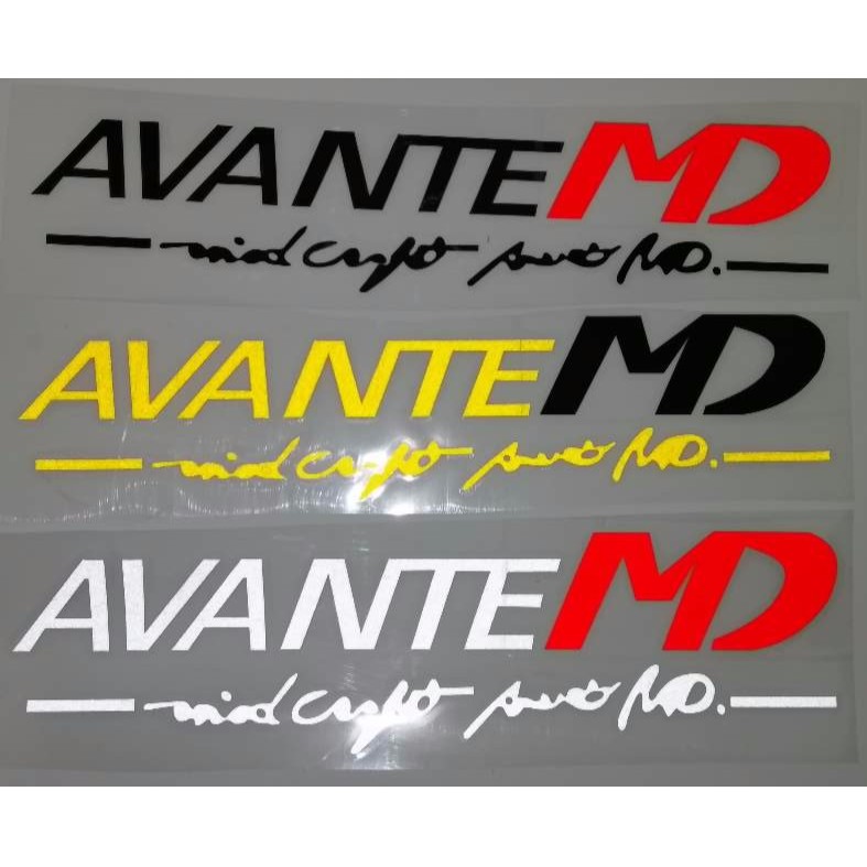 =綾駒= AVANTE MD 反光貼紙 燈眉貼 車身貼 ELANTRA