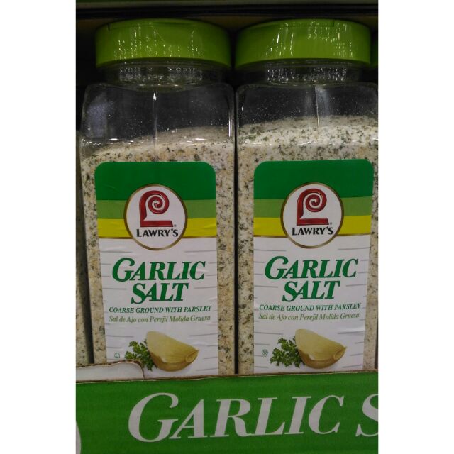 蒜味調味鹽 好市多Costco Lawry's Garlic salt/ 研磨黑胡椒粒