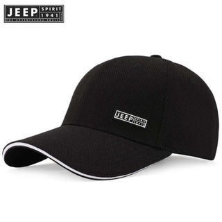 Jeep SPIRIT 1941 ESTD SPIRIT 男士新款帽子夏季棒球帽休閒時尚太陽帽帽子