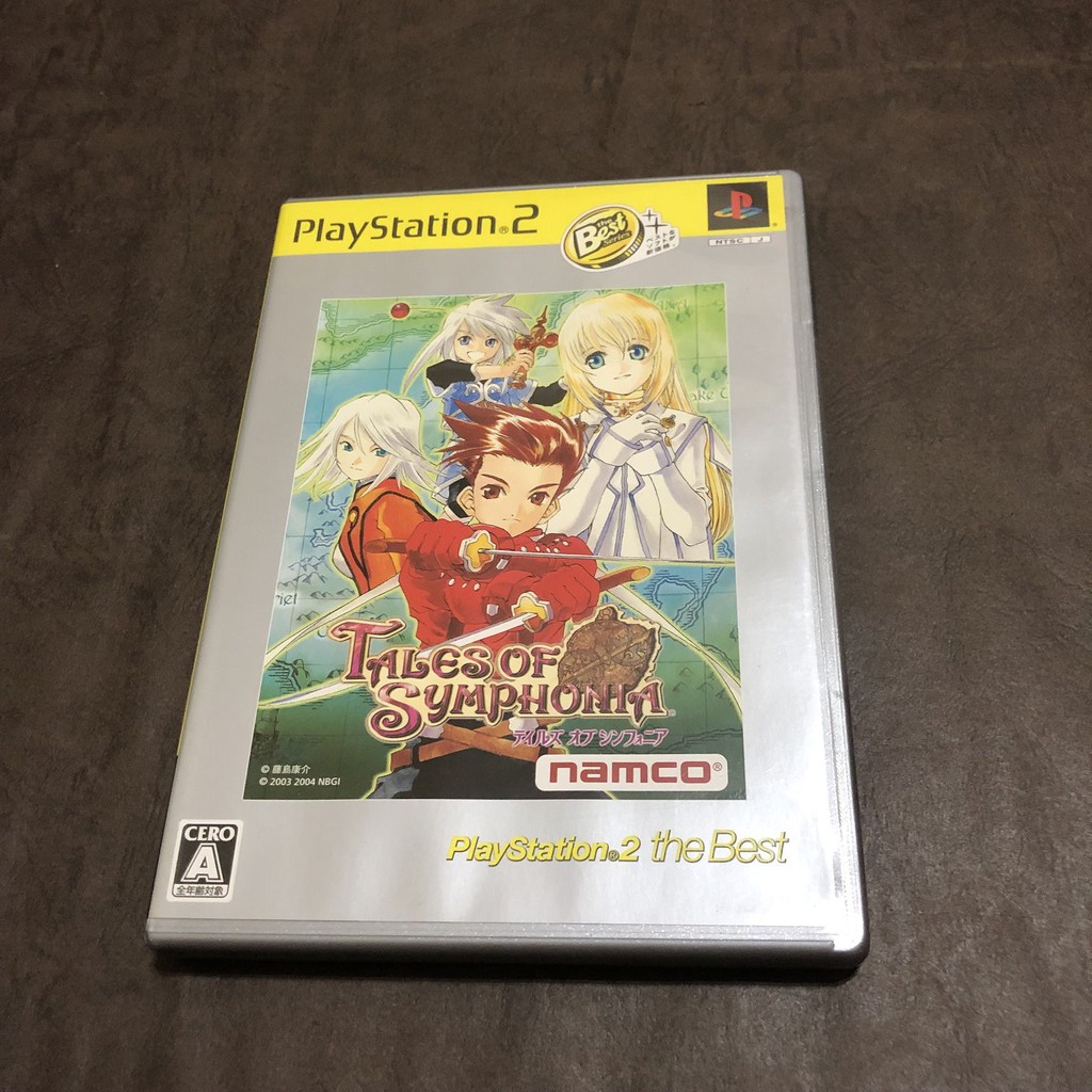 二手ps2 時空幻境交響曲傳奇best版 純日版 蝦皮購物