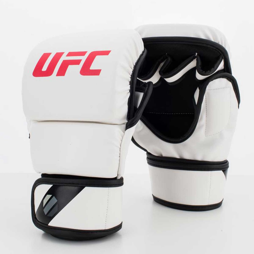 UFC-MMA 格鬥/散打/搏擊訓練拳套-8oz-白