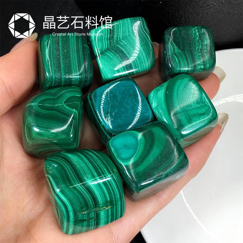 天然孔雀石原石方塊擺件diy飾品孔雀石消磁石大顆粒礦物晶體標本 蝦皮購物