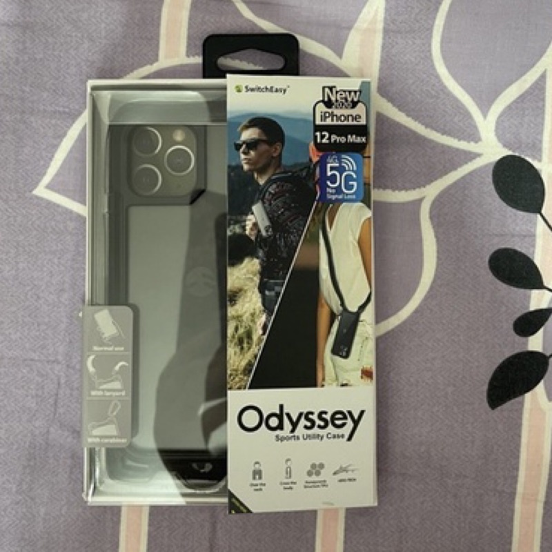 二手 Switcheasy Odyssey 黑色手機殻 適用IPhone 12 Pro Max