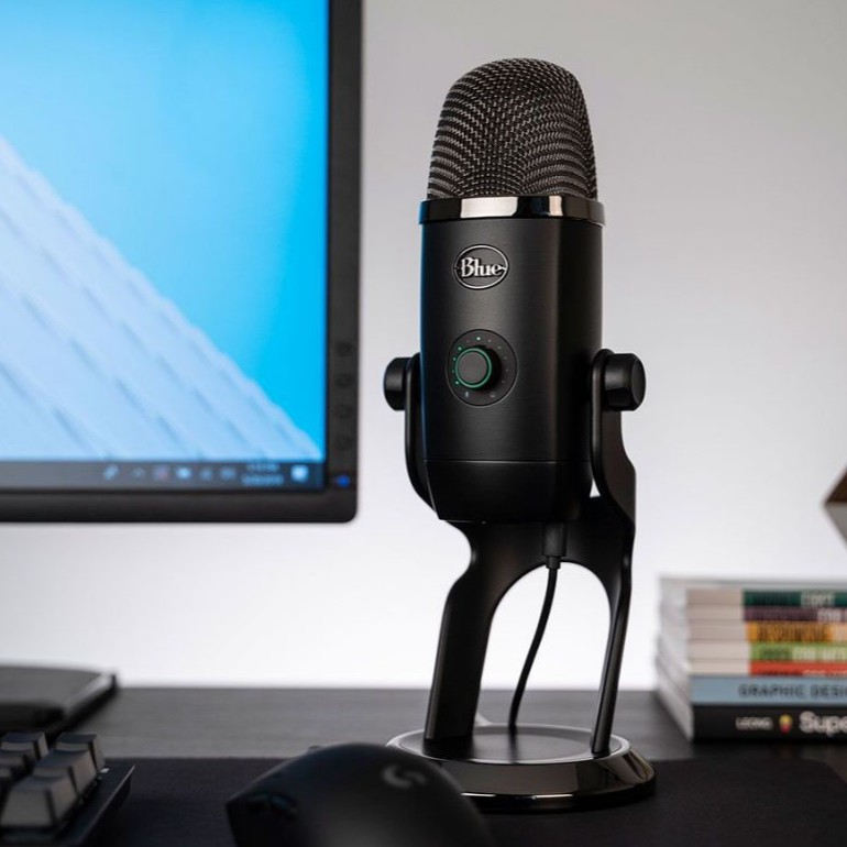 【送防噴海綿套】美國 Blue Yeti X 雪怪 USB麥克風 電容麥克風  電腦麥克風 錄音麥克風