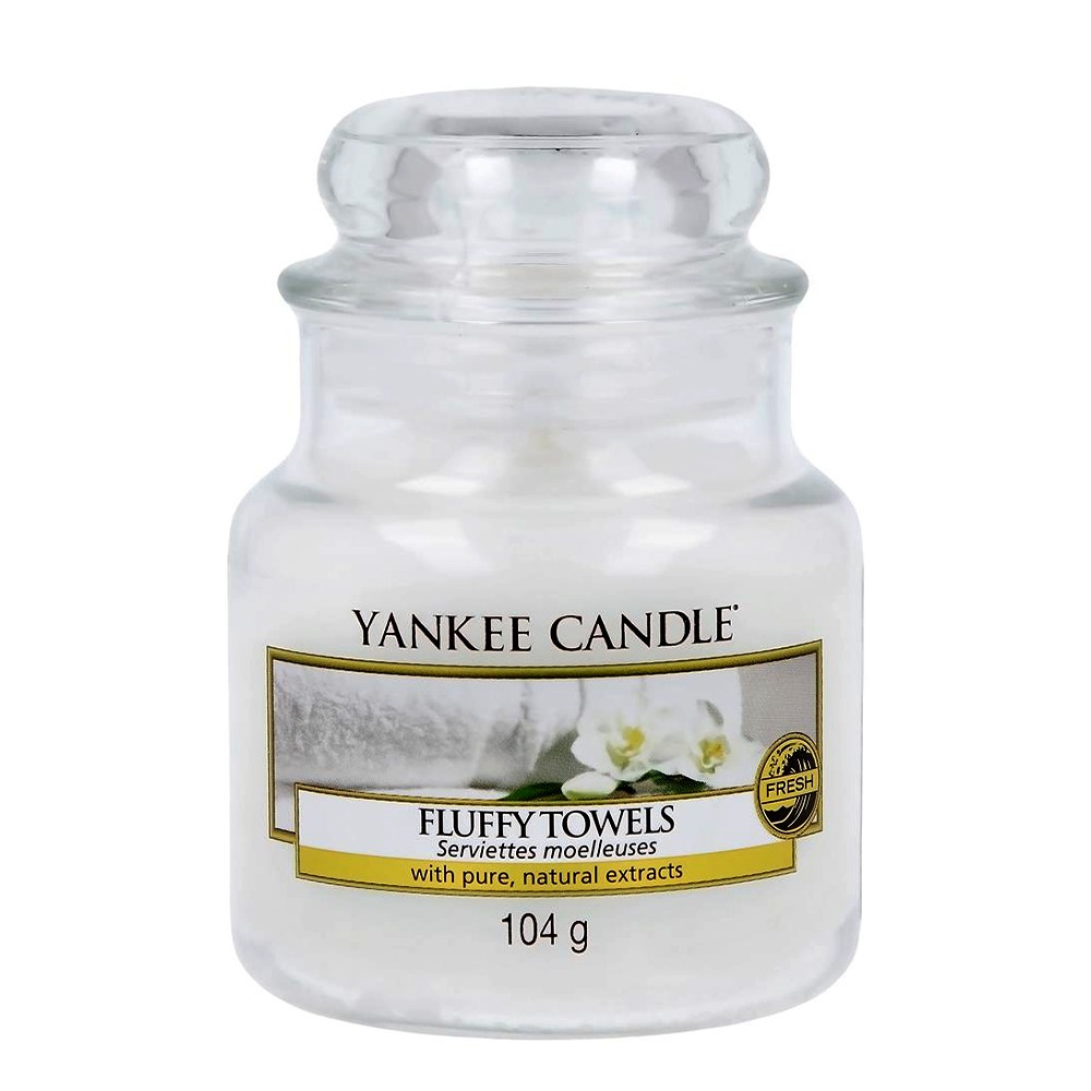 美國 YANKEE CANDLE 香氛蠟燭 柔軟毛巾 Fluffy Towels 104g 現貨 廠商直送