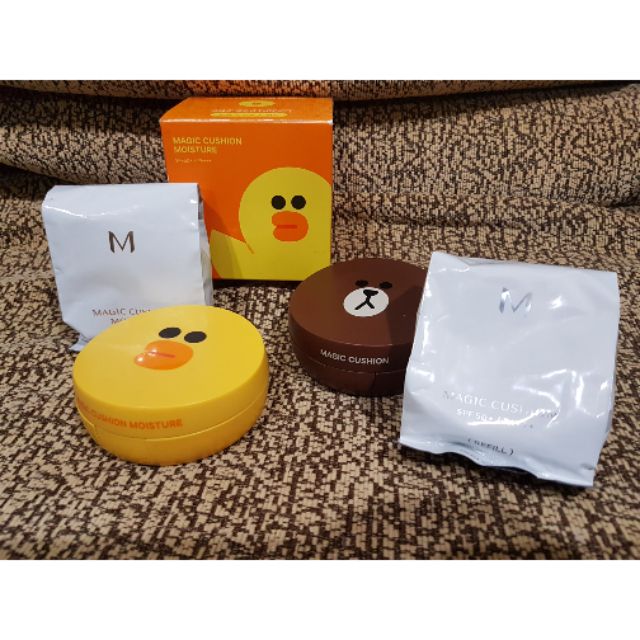 【全新】Missha聯名 莎莉/熊大 氣墊粉餅補充包