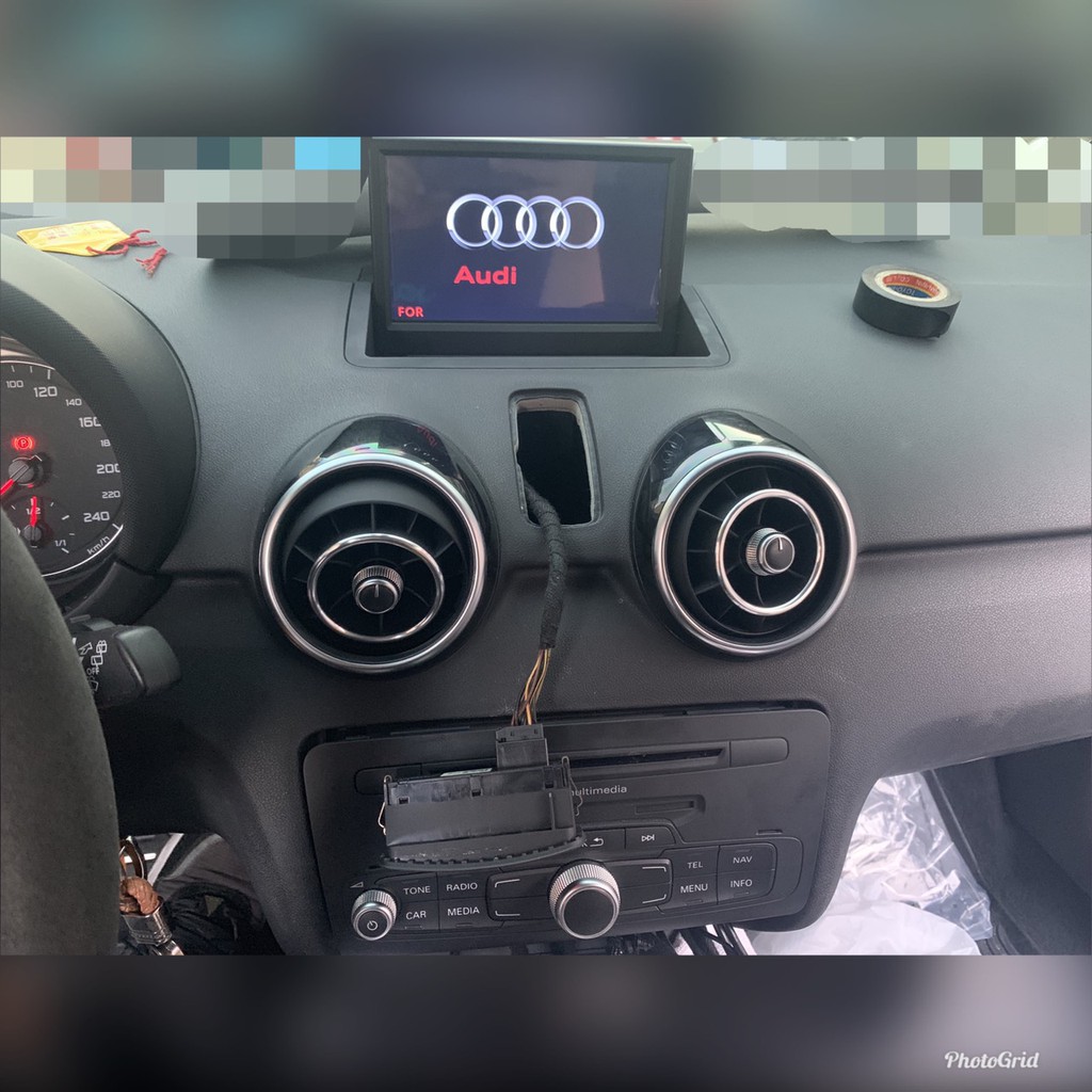 奧迪 Audi A1 Q3 Q5 Android 8吋安卓版專用型觸控螢幕主機 導航/USB/GPS/藍芽電話/鏡頭
