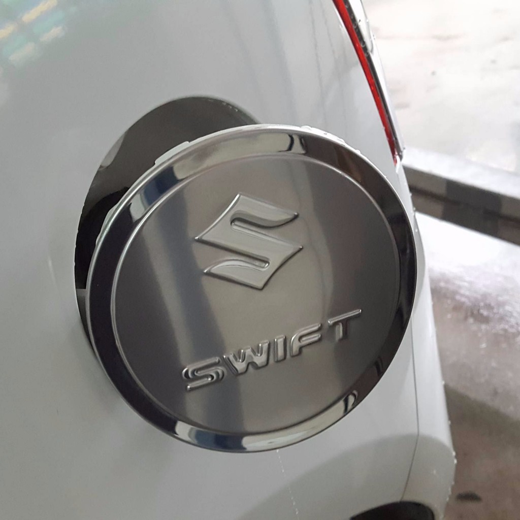 鈴木 SUZUKI SWIFT 05-09年款ABS電鍍金屬鍍鉻裝飾油蓋不鏽鋼金屬車身裝飾油箱蓋貼