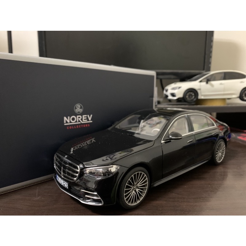 【E.M.C】1:18 1/18 Norev Benz S650 S-Class W223 2021 金屬模型車