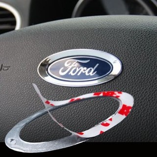 FORD 裝飾貼 FOCUS KUGA 方向盤 LOGO裝飾圈 MK3 ST RS 沂軒精品 A0098