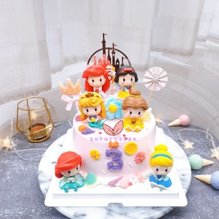 寬媽幸福手作造型蛋糕*公主蛋糕，貝兒/美人魚/仙杜瑞拉/白雪公主蛋糕,公主公仔蛋糕,生日蛋糕,減糖,低糖.急單