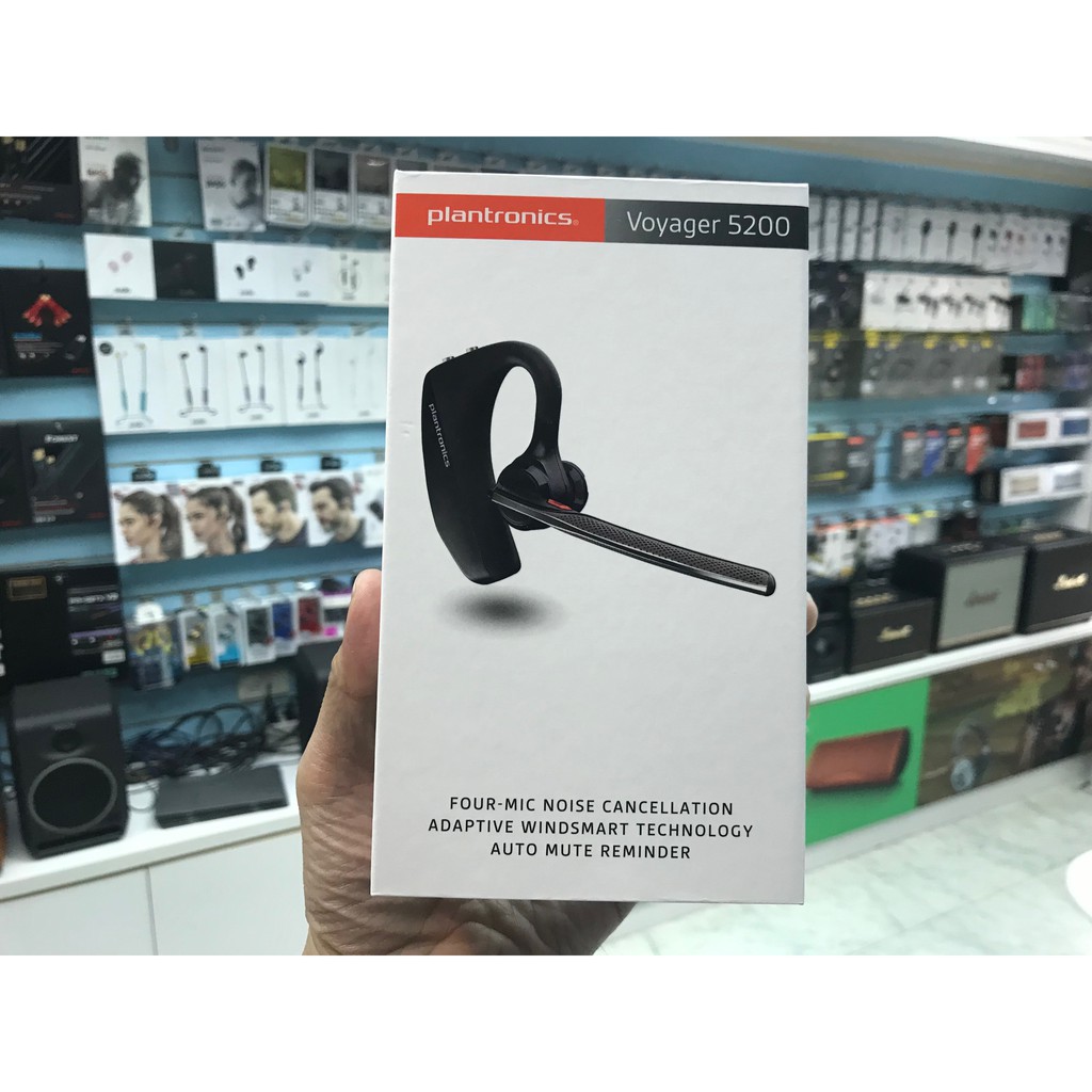 [台灣公司貨] Plantronics 繽特力 VOYAGER 5200抗噪藍牙耳機   禾豐音響