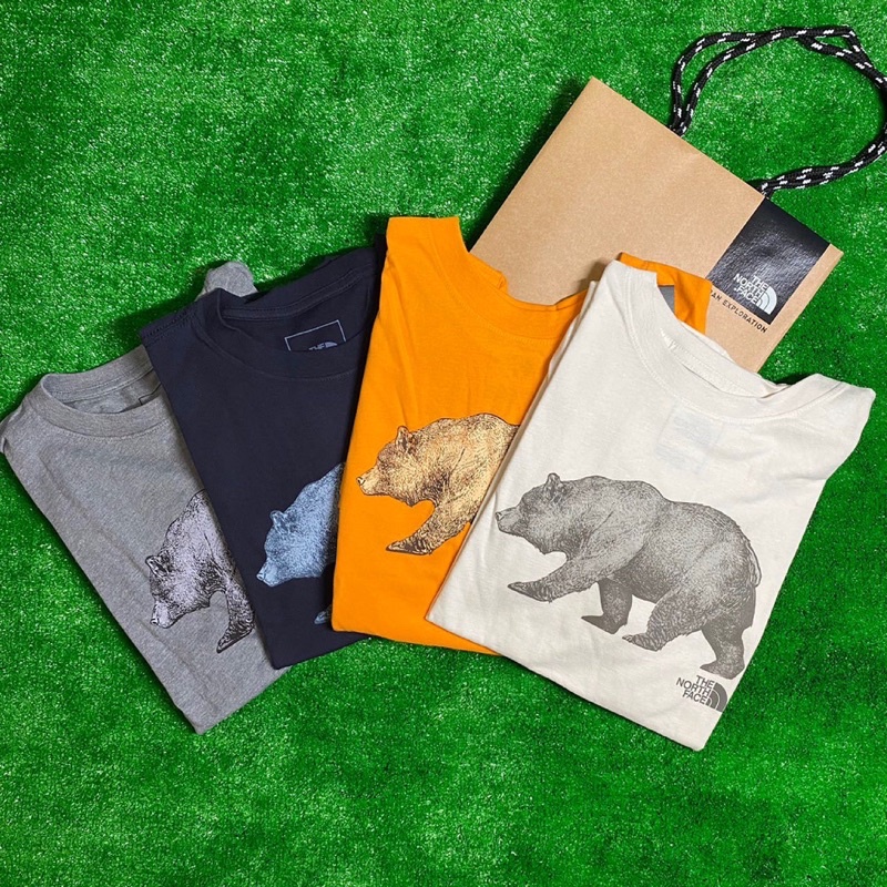 The North Face Bear 熊 短踢 男款TNF Tshirt