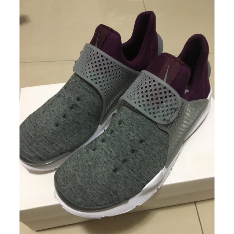 Nike Nikelab Sock Dart Tec Fleece灰紫版 Size US 11