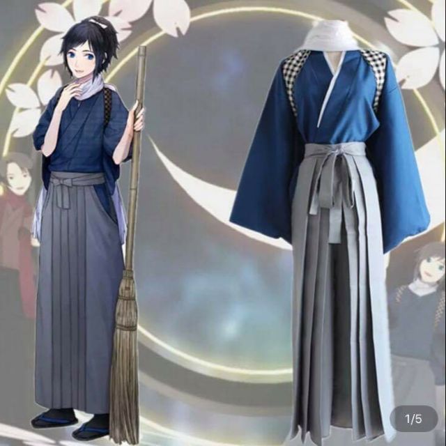 二手全套含鞋襪cos Cosplay 刀劍亂舞刀亂大和守安定內番 蝦皮購物