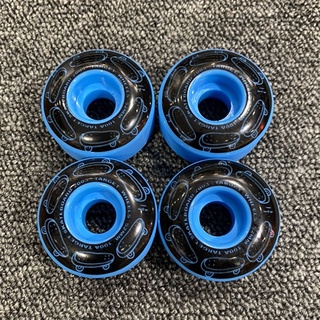 TARGET SPORTS專業滑板100a硬輪/藍色/小滑板印花
