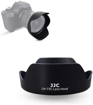 Jjc EW-73C 卡口式佳能 EF-S 10-18mm f/4.5-5.6 專用遮光罩,替代佳能 EW-73C OE