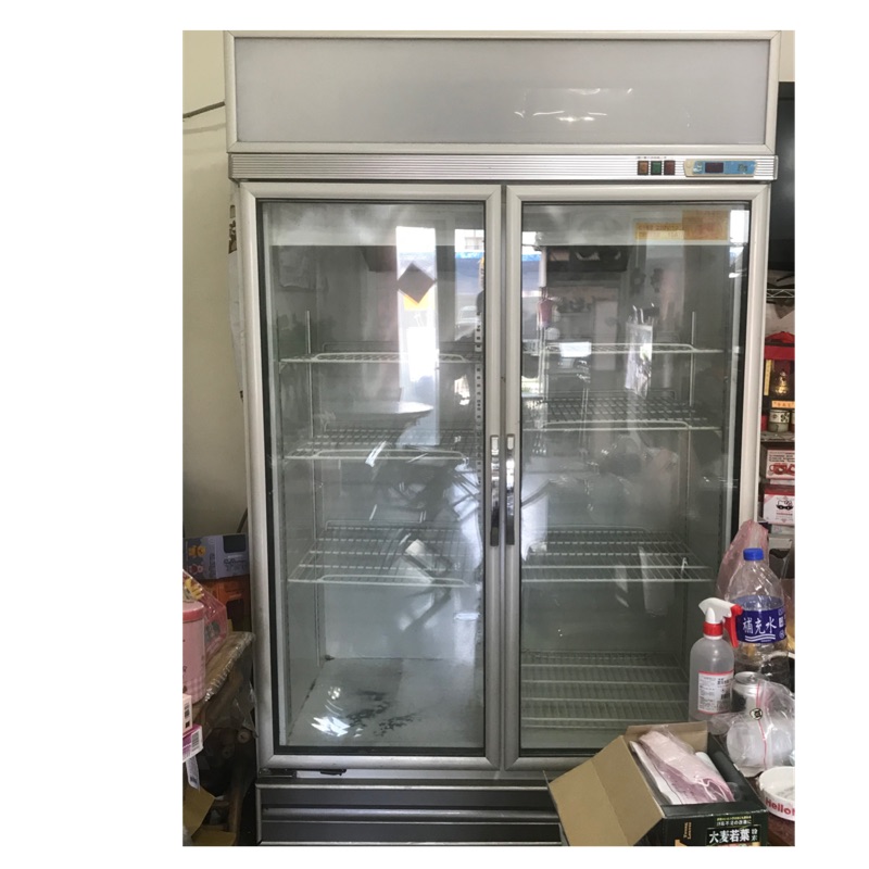 二手 冷藏飲料冰箱 兩門飲料冰箱 飲料展示冰櫃