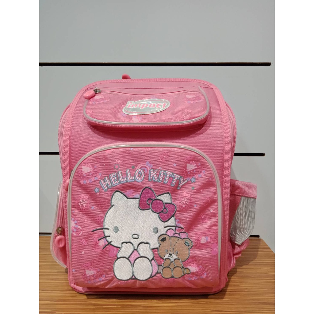 【清大億鴻】IMPACT 怡寶 新一代標準型輕量護脊書包 HELLO KITTY(甜甜凱蒂貓)  IMKTD50PK