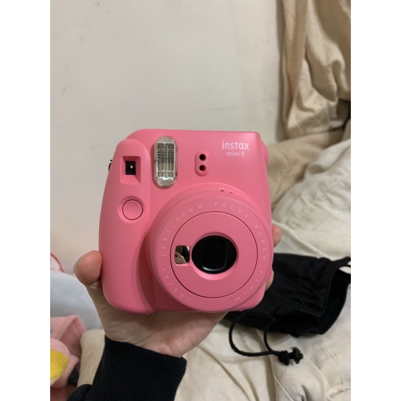 （二手）免運！富士instax mini9拍立得—火鶴紅