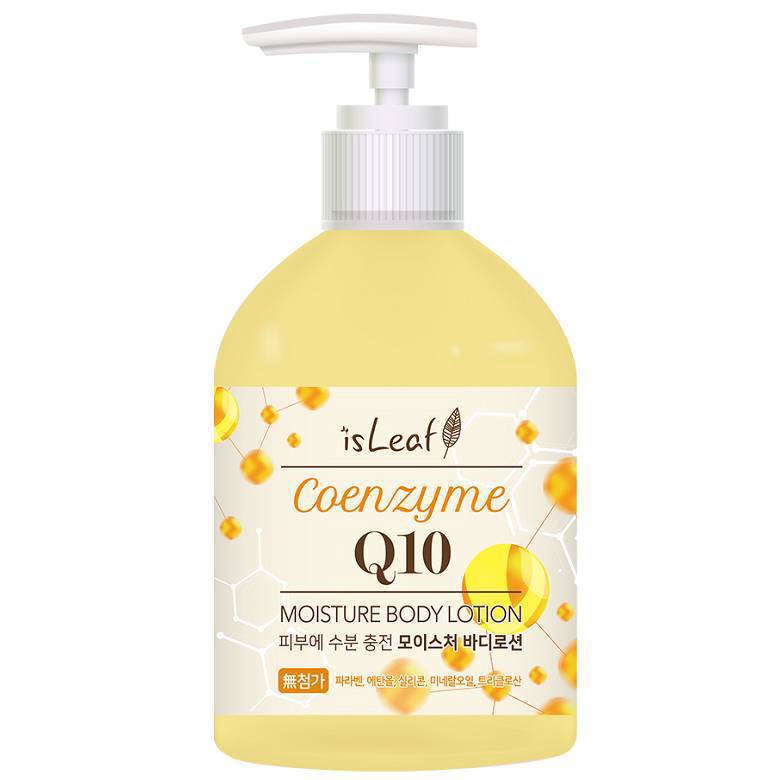 韓國isLeaf Q10水感保濕身體乳(400ml/瓶)[大買家]