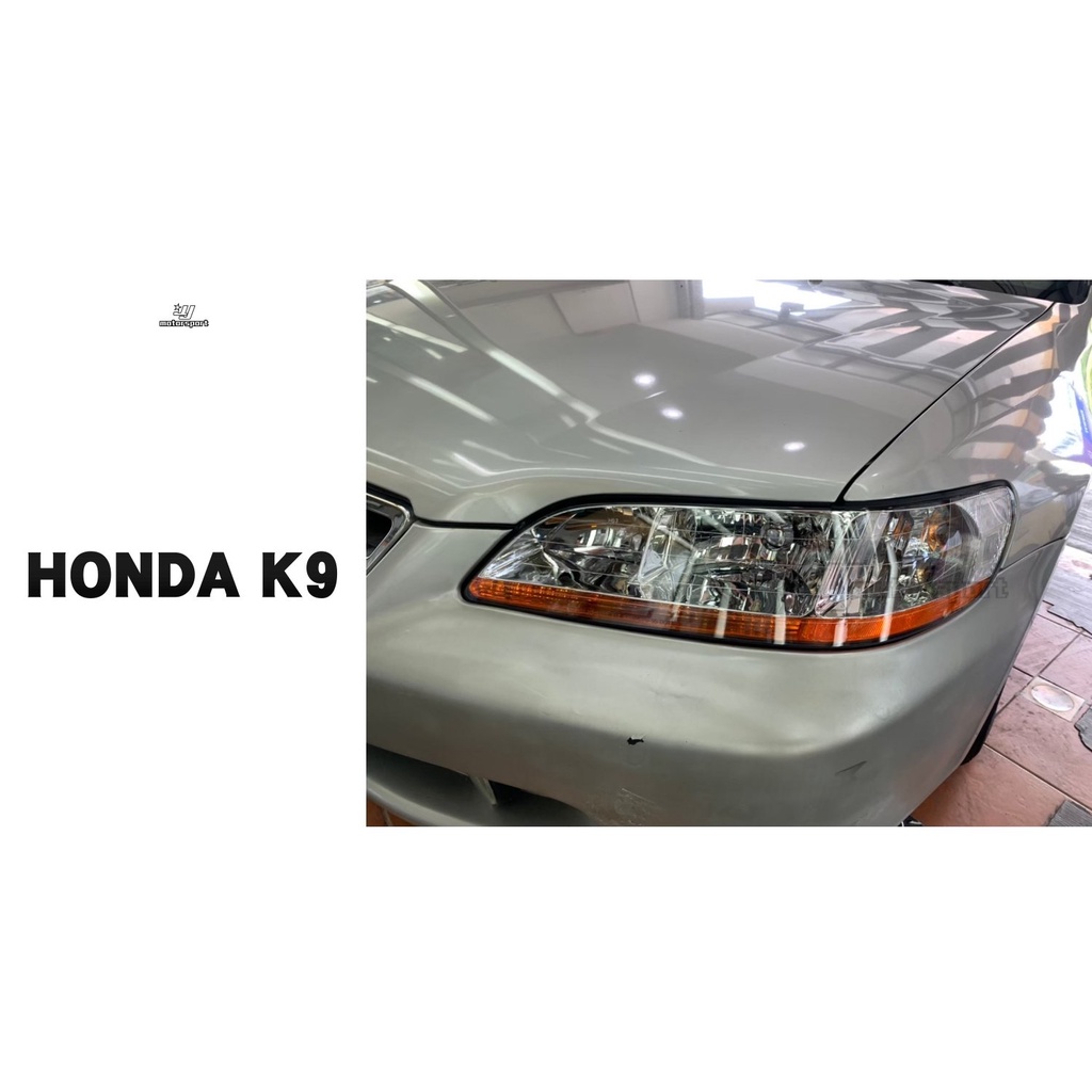 》傑暘國際車身部品《全新 HONDA ACCORD 雅哥K9 98 99 年原廠型晶鑽黃邊大燈一顆1200元