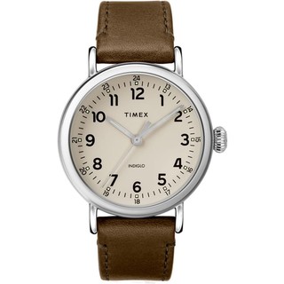 TIMEX 天美時 復刻系列 簡約復古手錶 橄欖綠色錶帶