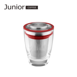 【 喬尼亞咖啡 】篩粉器 │ 不銹鋼 │ 紅色