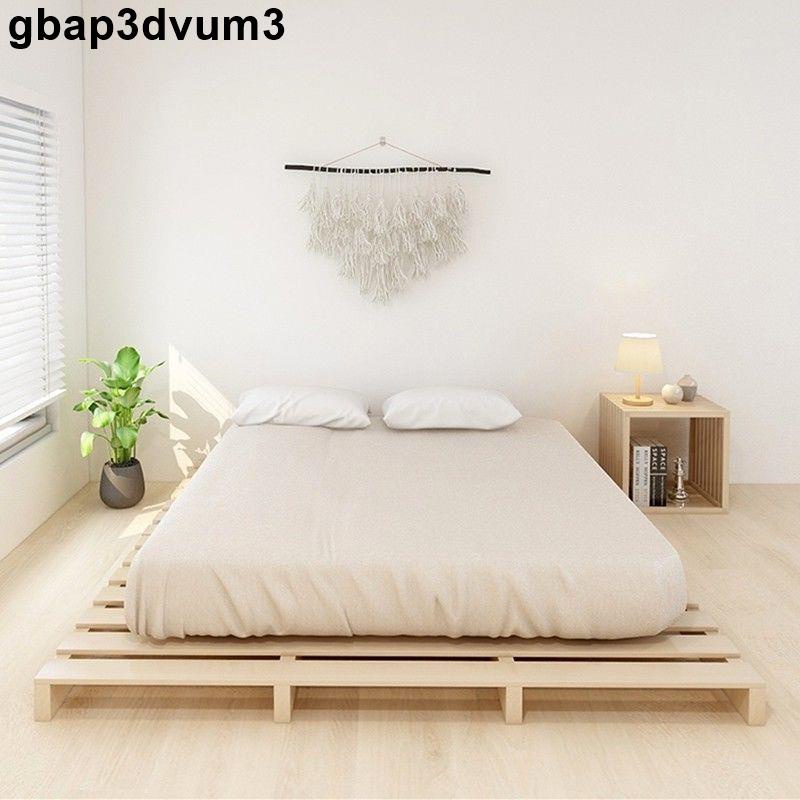全實木榻榻米床架加高排骨架地臺床架子家用出租房床架簡易床架子gbap3dvum3