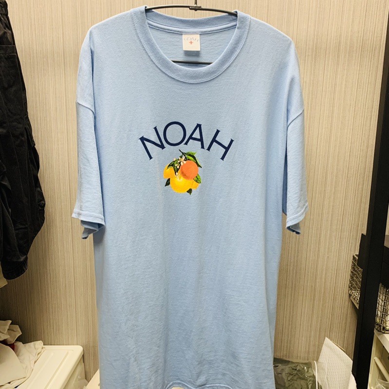 最高の品質の Noah x Ｌ サイズ / Blue Light / Tee Logo Core Gong 