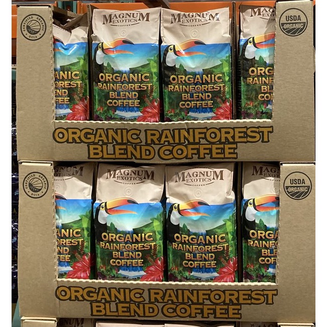 Magnum Organic 熱帶雨林有機咖啡豆 907公克 中深度烘焙 新莊可自取 【佩佩的店】COSTCO 好市多