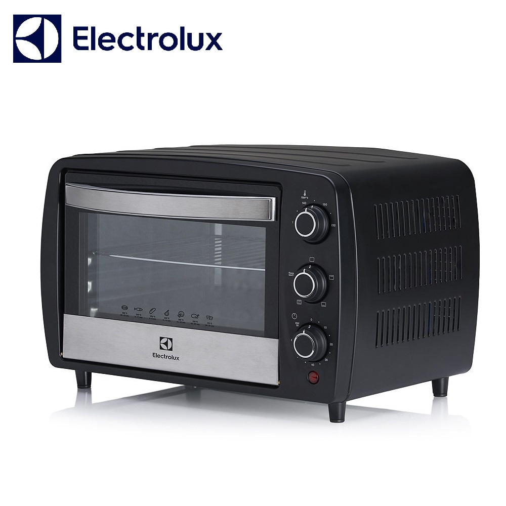 【Electrolux 伊萊克斯】15L大容量專業級電烤箱EOT3818K 溫度控制定時60分鐘/連續烘烤設定 烘烤雞