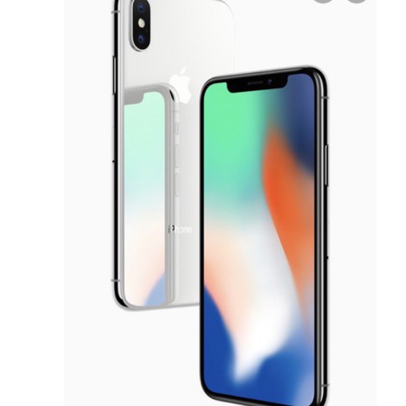 IPHONE X 64g 銀白色 附贈品 無污破損 絕版 二手近全新