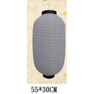 【臺灣現貨不用等】12吋 55CM 純白燈籠 綢布 12吋 55CM高 生意燈籠 純白燈籠 彩繪燈籠