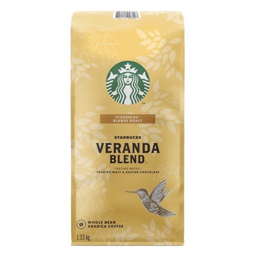 Starbucks Veranda Blend 黃金烘焙綜合咖啡豆 1.13公斤
