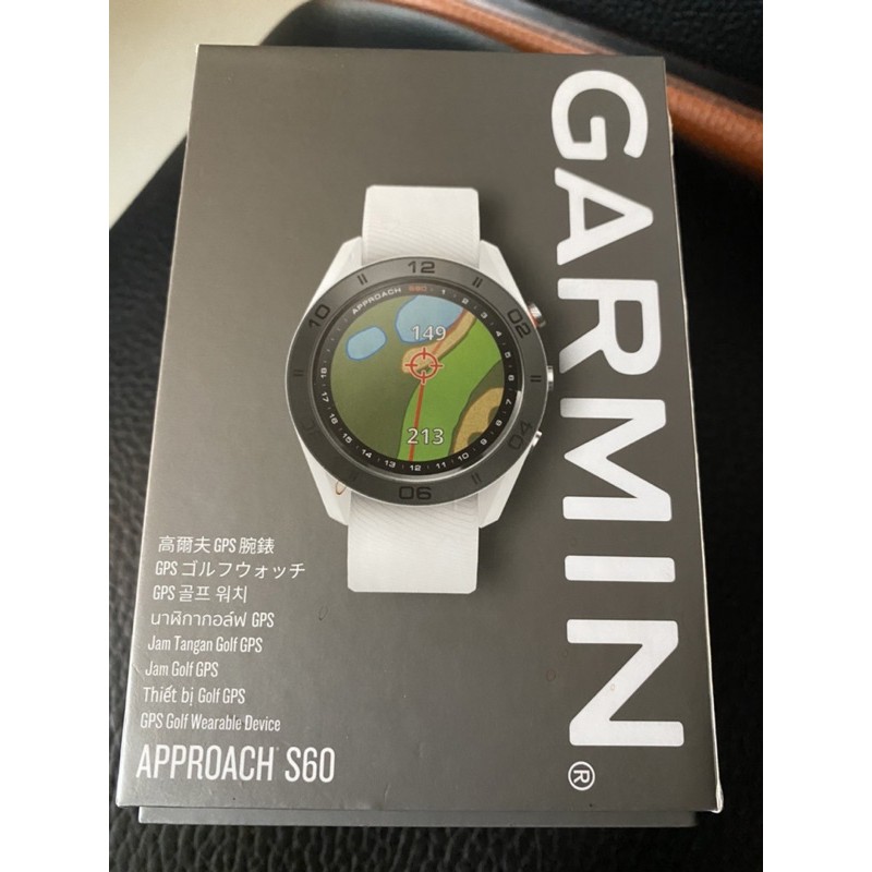 客訂 二手9成新Garmin高爾夫球GPS錶Approach白色S60