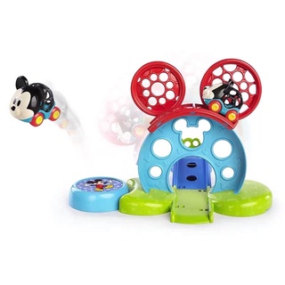 迪士尼Disney-米奇系列-Oball Go Grippers洞動車遊戲組.彈跳軌道玩具組附4台洞動車
