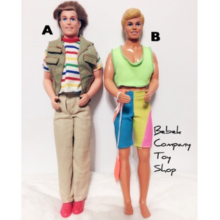 80s Mattel Vintage barbie ken dolls 古董玩具 絕版 芭比娃娃 肯尼 二手玩具 老芭比