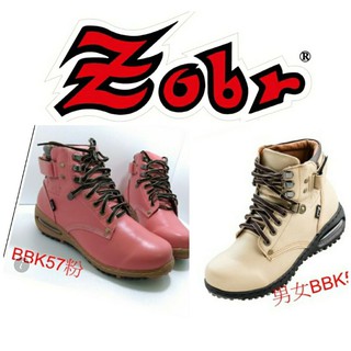 【K.Z】路豹Zobr女【雙彈力BB系列】 時尚氣墊裸靴 經典款真皮短靴 中筒氣墊軍靴 側邊拉鏈真皮長靴