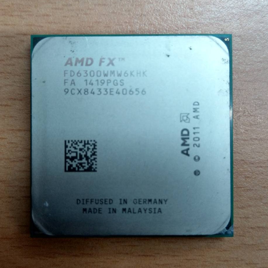 AMD FX 6300 3.5Ghz 六核心/95W AM3+腳位,二手拆機良品