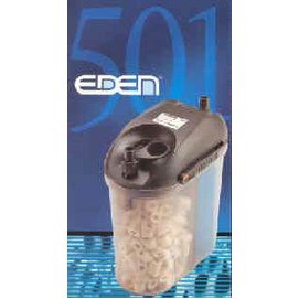 《魚趣館》義大利伊登 EDEN 501 外置圓桶過濾器 300L/H 圓桶 過濾器 外掛過濾 迷你圓筒過濾器