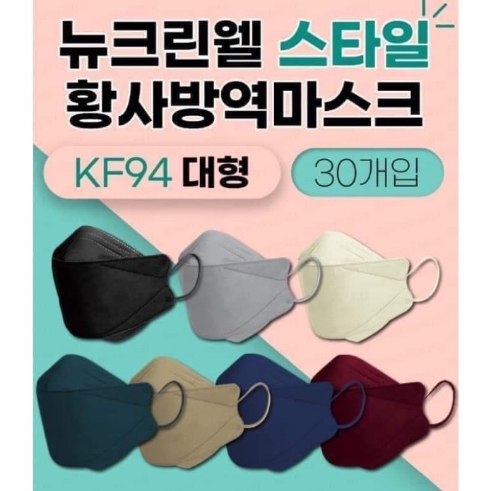 ❗️現貨❗️ 現貨 CLEAN WELL 韓國進口 KF94 口罩  3d立體口罩 韓國口罩 四層口罩