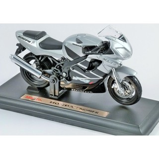 【本田摩托車模型】Honda CBR600F4i 銀色 重型機車模型 Maisto 美馳圖 1/18精品車模