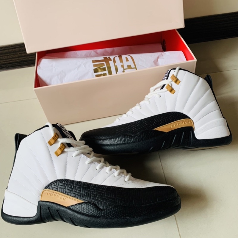 全新：NIKE AIR JORDAN 12 RETRO CNY 12代 Taxi 貳拾 拾貳 3M反光 臺灣公司貨