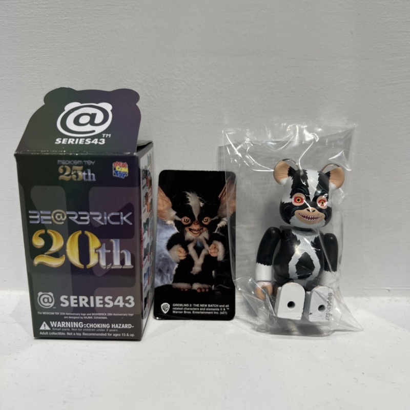 BE@RBRICK 43代  盲盒 庫柏力克熊 小魔怪