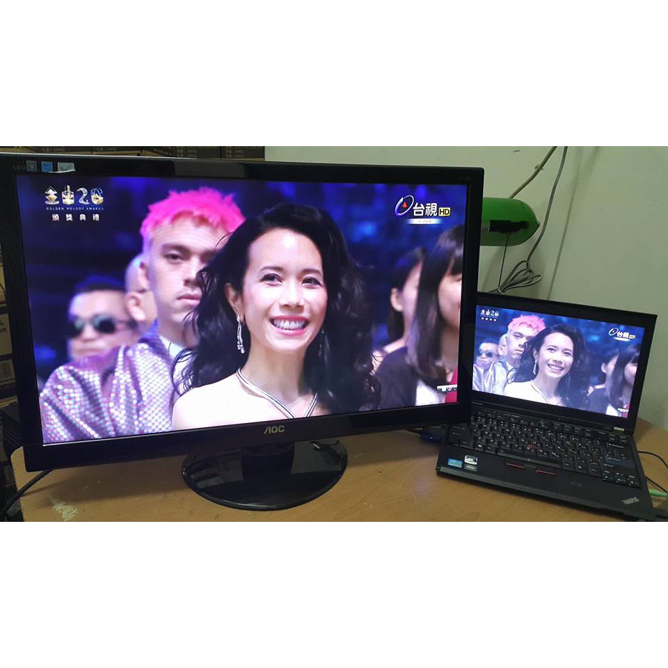 27 吋 AOC 型號 e2752v - LED 薄型 - 9 成新 #三五商行