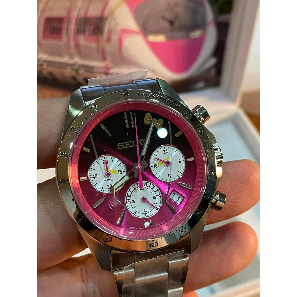 玩日藏 預購 日本限量 5000點 SEIKO Hello Kitty 500 新幹線 聯名 手錶 腕錶