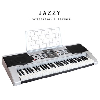 【台灣Jazzy】JZ-612 入門首選標準厚鍵 61鍵電子琴 攜帶方便 外接踏板功能